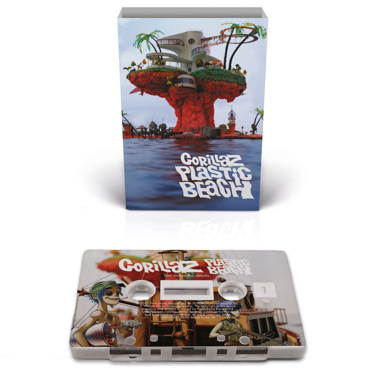 GORILLAZ - PLASTIC BEACH : CASSETTE - CS