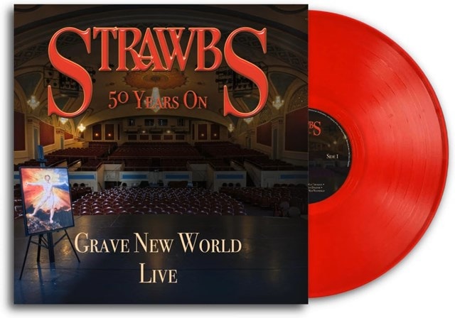 STRAWBS - GRAVE NEW WORLD LIVE: RED VINYL - LP