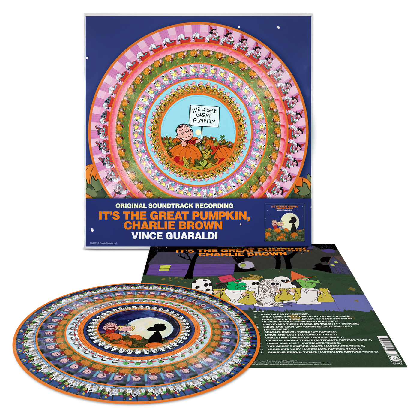GUARALDI, VINCE - IT'S THE GREAT PUMPKIN CHARLIE BROWN - LP