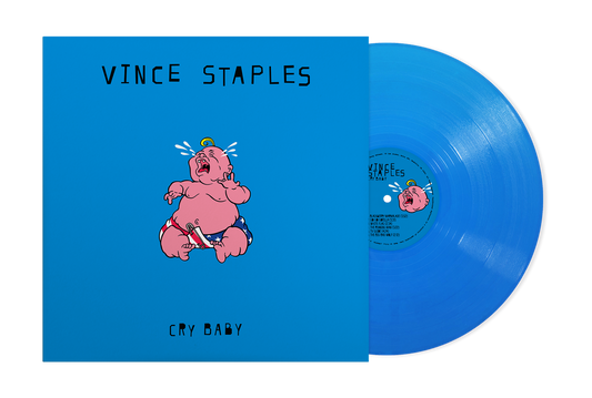 STAPLES, VINCE - CRY BABY : BLUE VINYL (UK EDITION) - LP