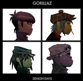 GORILLAZ - DEMON DAYS: LARGE - TSH