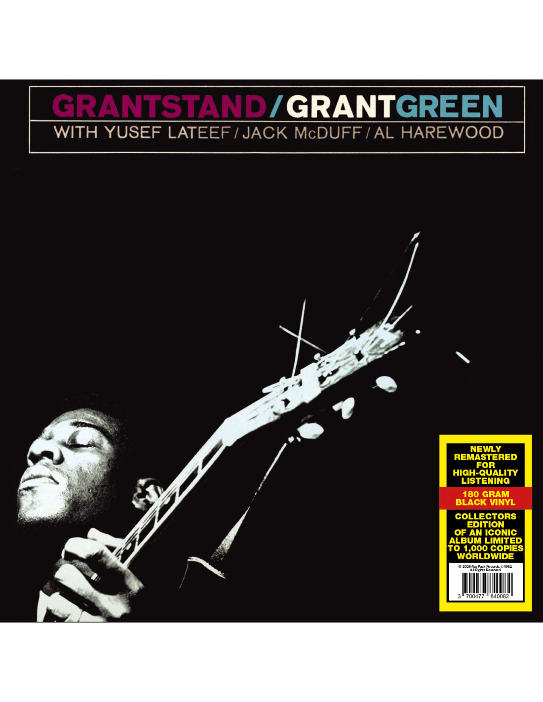 GREEN, GRANT - GRANTSTAND : 180 GRAM VINYL - LP