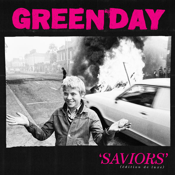GREEN DAY - SAVIORS : 7 BONUS (HOT PINK + SPLATTER) - LP