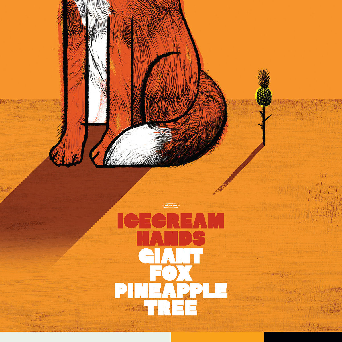 ICECREAM HANDS - GIANT FOX PINEAPPLE TREE: CREAM VINYL - LP