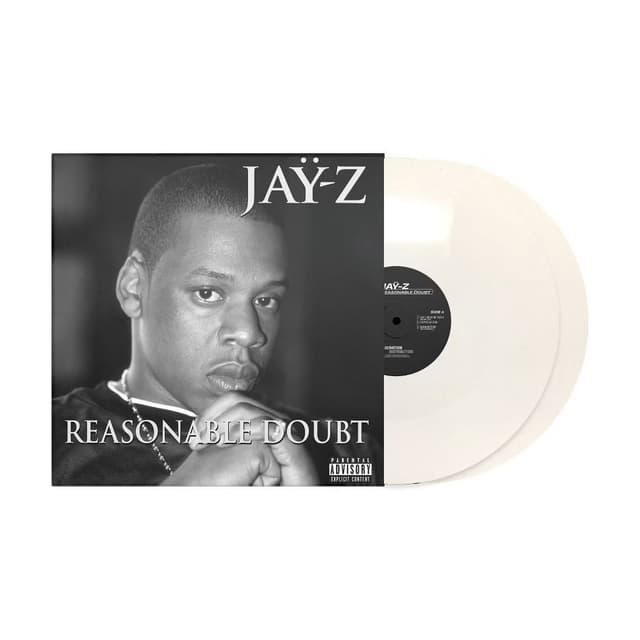JAY-Z - REASONABLE DOUBT : 2 BONUS (WHITE 2LP) - LP