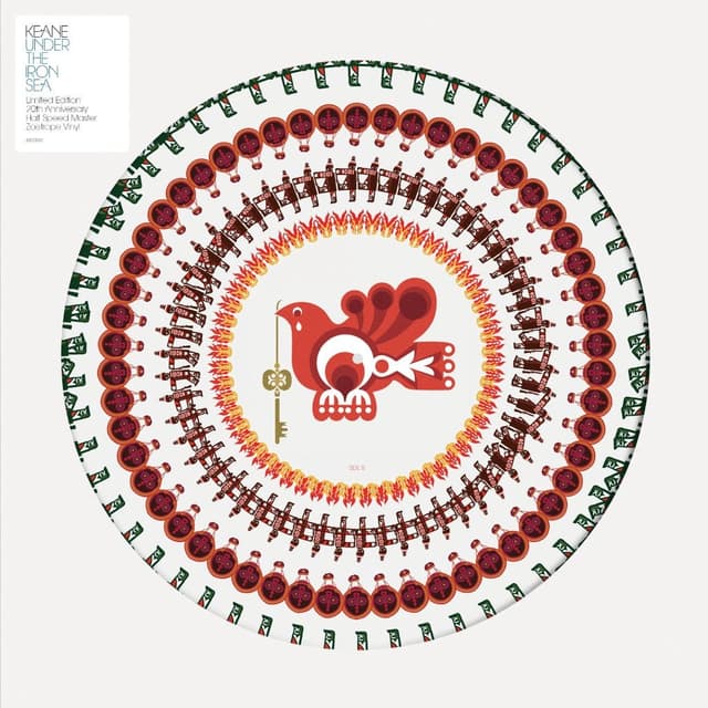 KEANE - UNDER THE IRON SEA : ZOETROPE PICTURE - LP