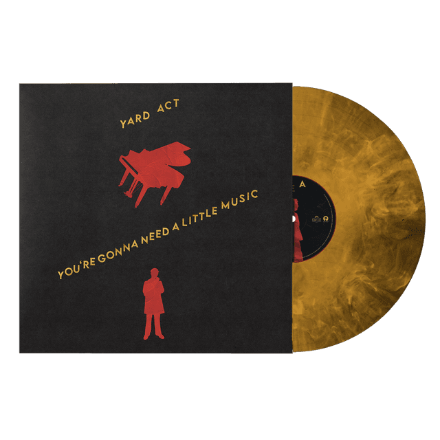 YARD ACT - YOU'RE GONNA NEED A LITTLE MUSIC : GOLD - LP