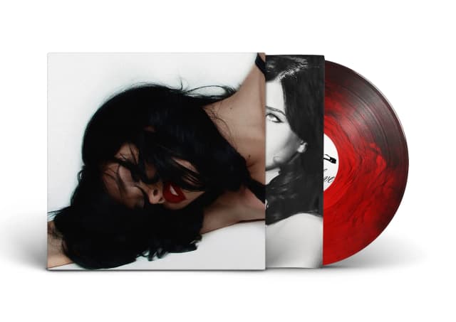 BARRETT, NESSA - TOUGH LOVE : BLEEDING HEART RED & BLACK - LP
