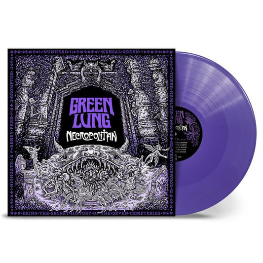 GREEN LUNG - NECROPOLITAN : PURPLE VINYL + MAP - LP