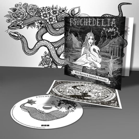 HARVEY, MICK & AMANDA ACEVEDO - PSYCHEDELIA IN WHITE - CD