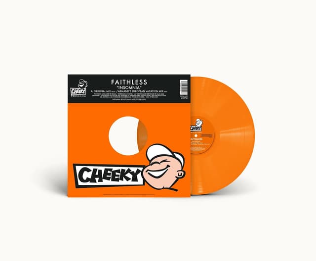 FAITHLESS - INSOMNIA : ORANGE VINYL - 12