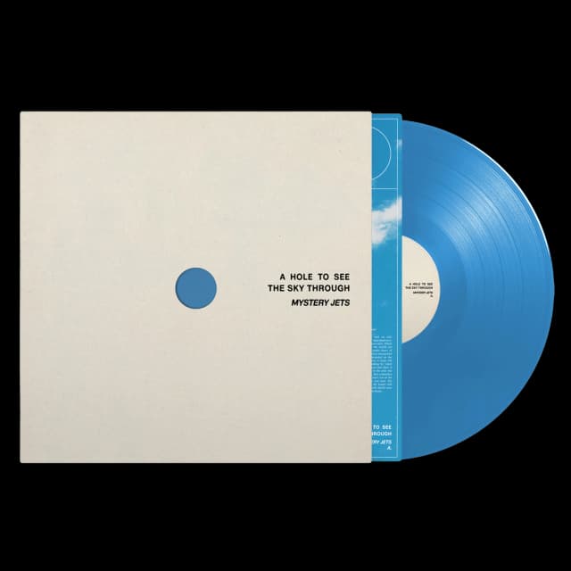 MYSTERY JETS - HOLE TO SEE THE SKY THROUGH : BLUE - LP
