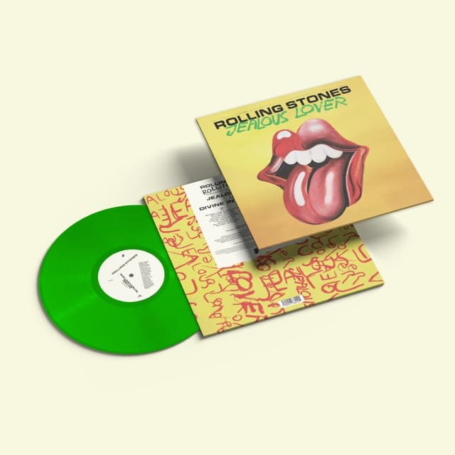 ROLLING STONES - JEALOUS LOVER : GREEN 10" VINYL - LP