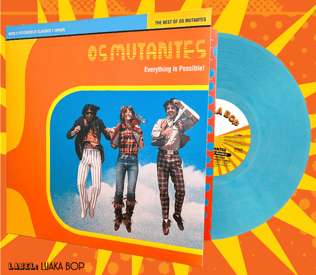 OS MUTANTES - EVERYTHING IS POSSIBLE : CRYSTAL BLUE - LP