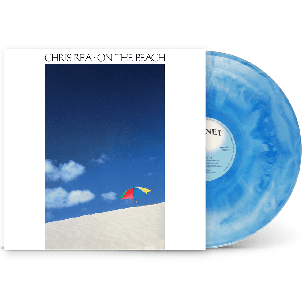 REA, CHRIS - ON THE BEACH : SEA BLUE MARBLE VINYL - LP