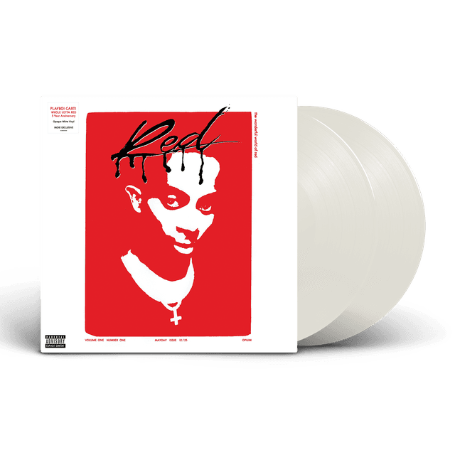 PLAYBOI CARTI - WHOLE LOTTA RED : 5TH ... (WHITE 2LP) - LP