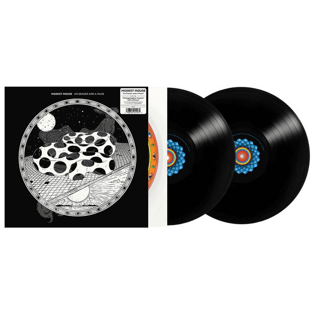MODEST MOUSE - AN ERASER & A MAZE : BLACK 2LP SET - LP