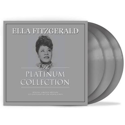 FITZGERALD, ELLA - PLATINUM COLLECTION: 3LP SILVER VINYL - LP