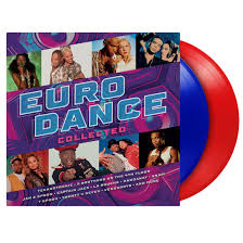 VARIOUS - EURODANCE COLLECTED : BLUE & RED 2LP SET - LP