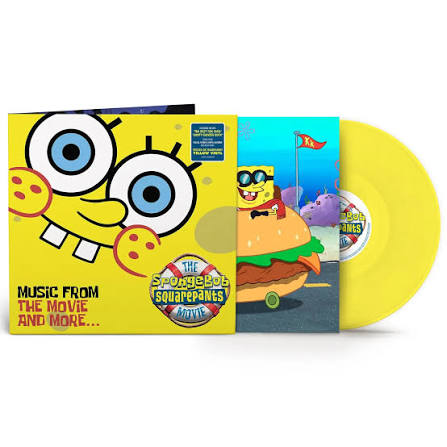 SPONGEBOB SQUAREPANTS MOVIE - SOUNDTRACK : TRANSPARENT YELLOW VINYL - LP