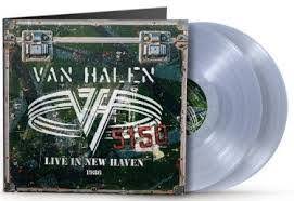 VAN HALEN - LIVE IN NEW HAVEN CT 1986 : CLEAR 2LP - LP