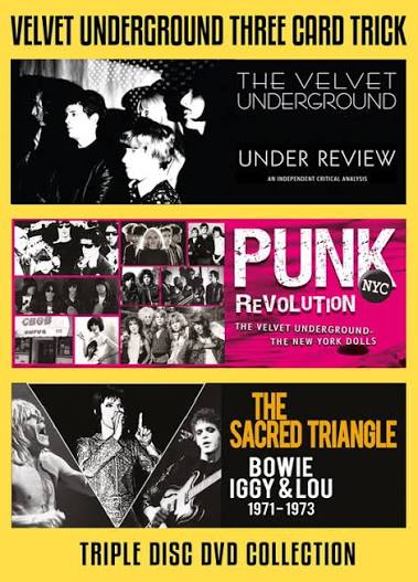 VELVET UNDERGROUND - THREE CARD TRICK: 3DVD SET - DVD