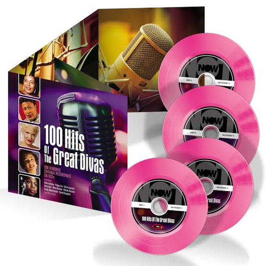 VARIOUS - 100 HITS OF THE GREAT DIVAS: 4CD SET - CD
