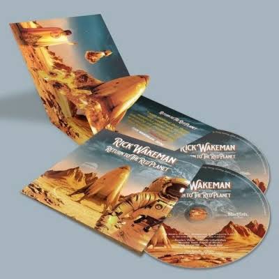 WAKEMAN, RICK - RETURN TO THE RED PLANET: CD+BR - CD