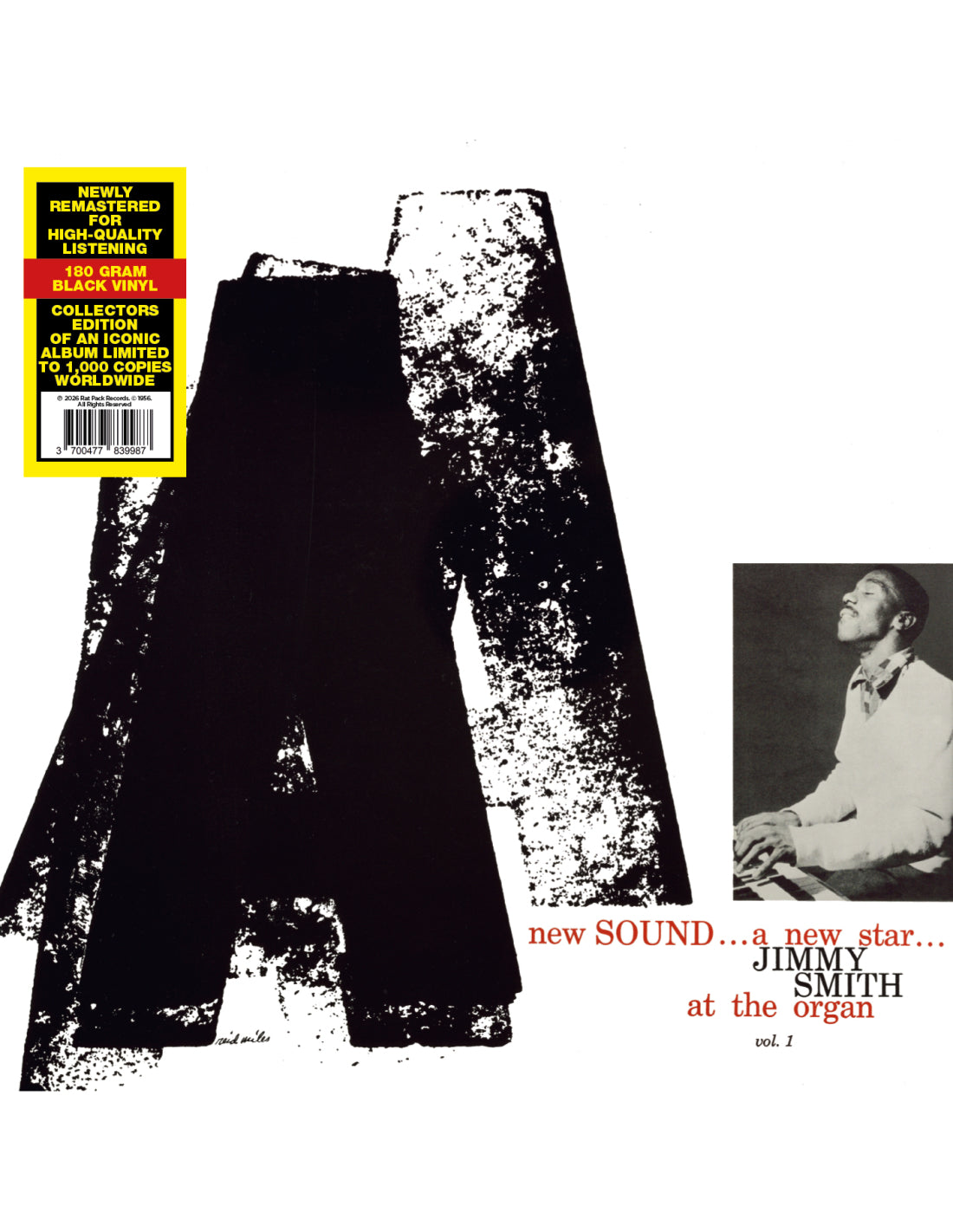 SMITH, JIMMY - A NEW SOUND A NEW STAR (VOLUME 1) - LP