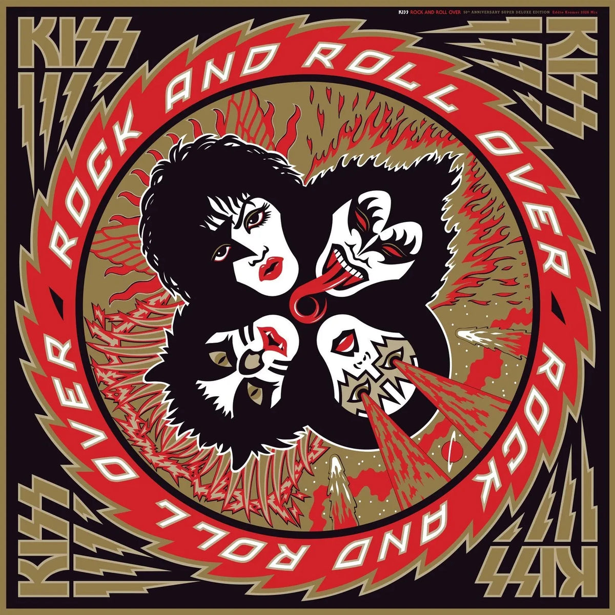KISS - ROCK & ROLL OVER: 2026 EDDIE KRAMER MIX - LP