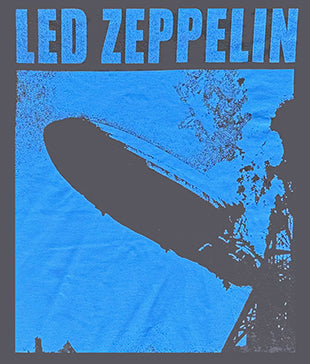 LED ZEPPELIN - LED ZEPPELIN (BLUE PRINT): SMALL - TSH
