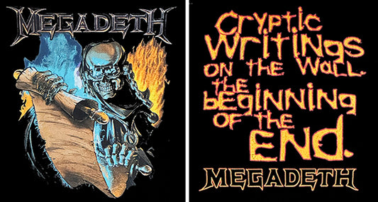 MEGADETH - CRYPTIC WRITINGS: MEDIUM - TSH