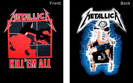 METALLICA - KILL EM ALL : MEDIUM - TSH