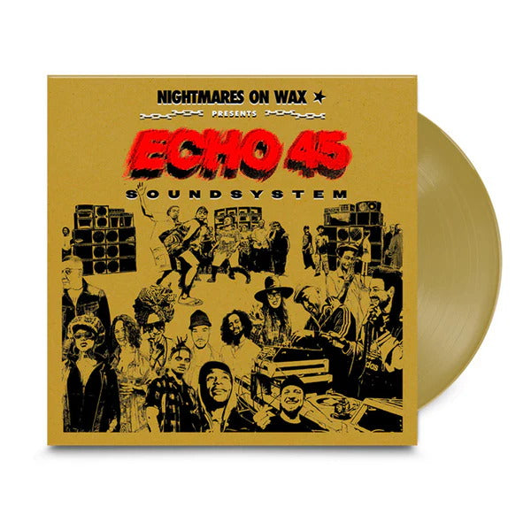 NIGHTMARES ON WAX - ECHO45 SOUND SYSTEM : GOLD 2LP SET - LP