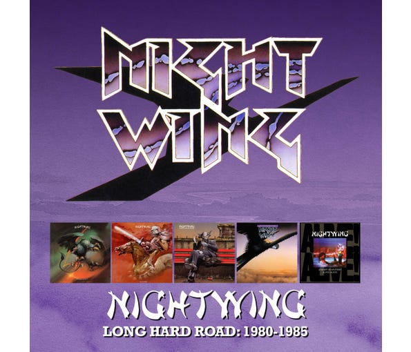 NIGHTWING - LONG HARD ROAD (1980-1985): 5CD SET - CD