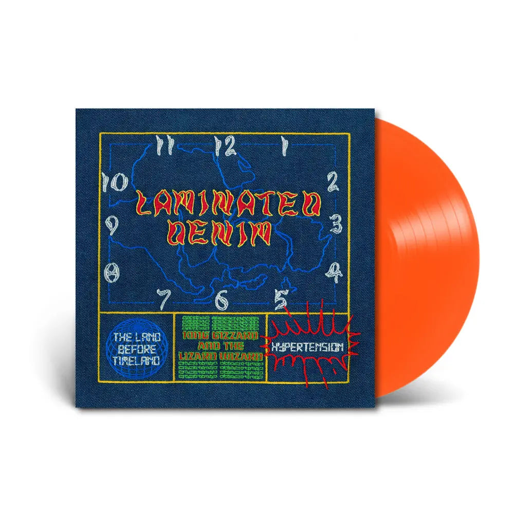 KING GIZZARD & THE LIZARD WIZARD - LAMINATED DENIM : ORANGE VINYL (2026) - LP