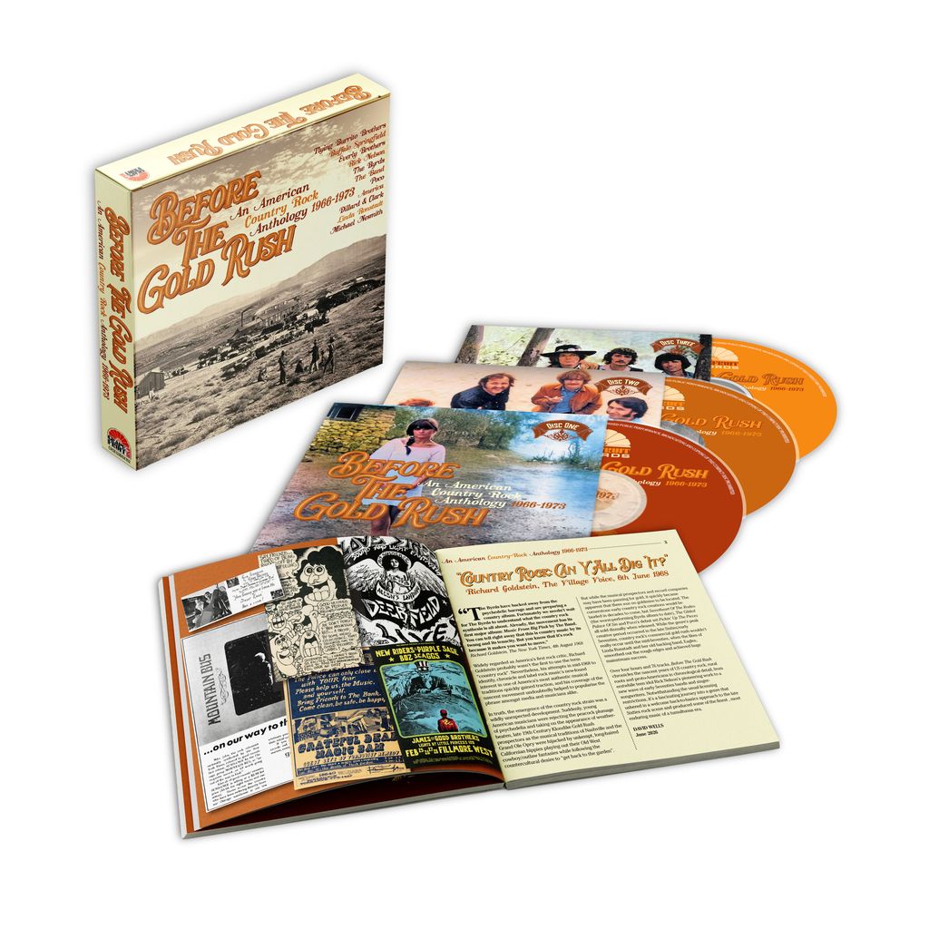 VARIOUS - BEFORE THE GOLDRUSH: 3CD SET - CD