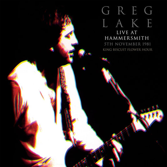 LAKE, GREG - LIVE AT HAMMERSMITH NOV 5TH 1981: 2LP - LP