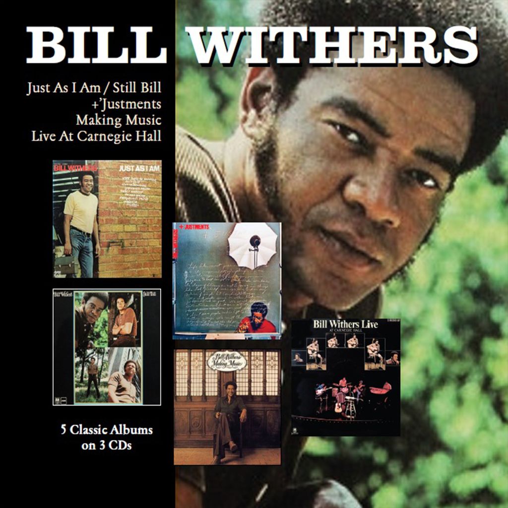 WITHERS, BILL - JUST AS I AM/+JUSTMENTS/MAKING MUSIC/... - CD