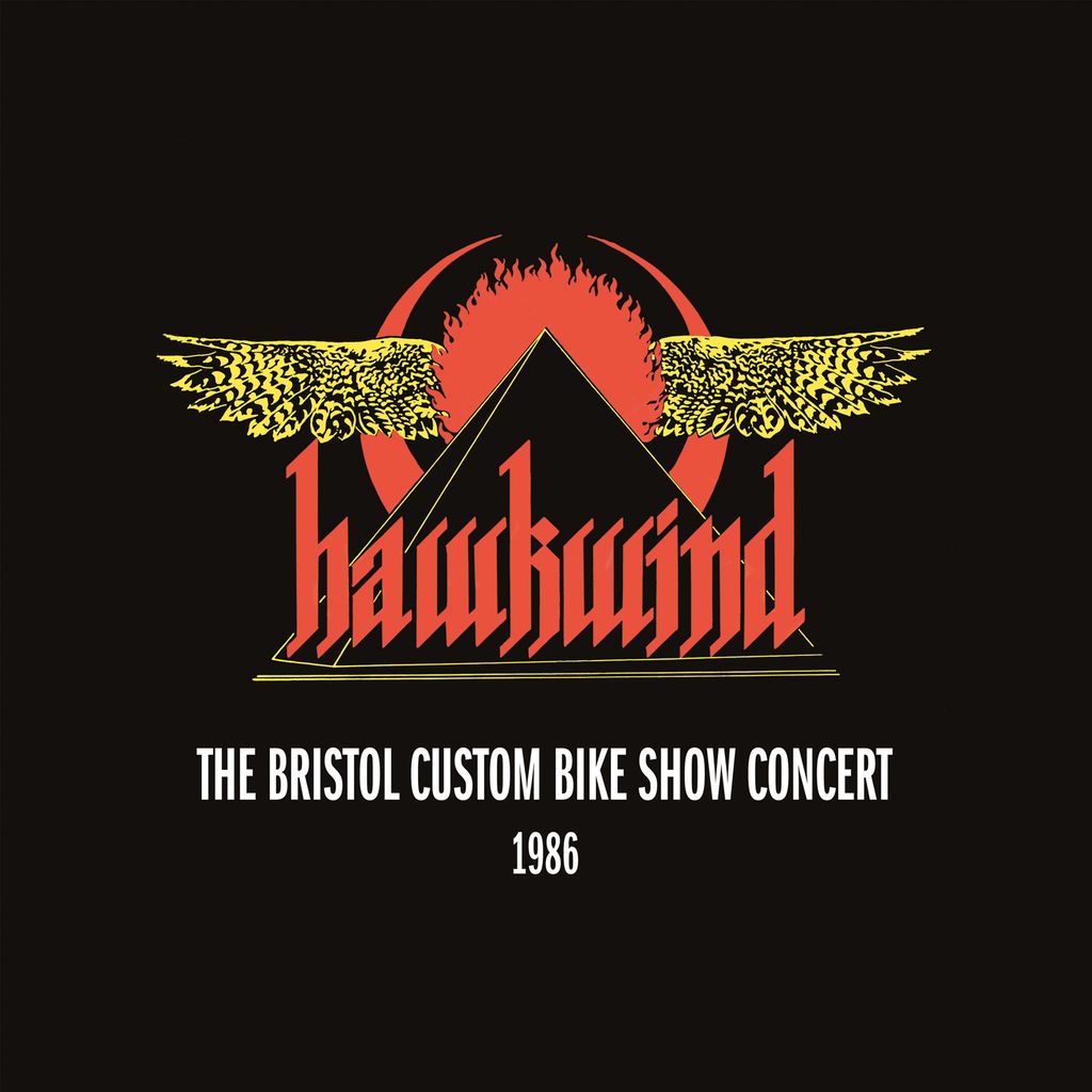 HAWKWIND - BRISTOL CUSTOM BIKE SHOW CONCERT 1986 - LP