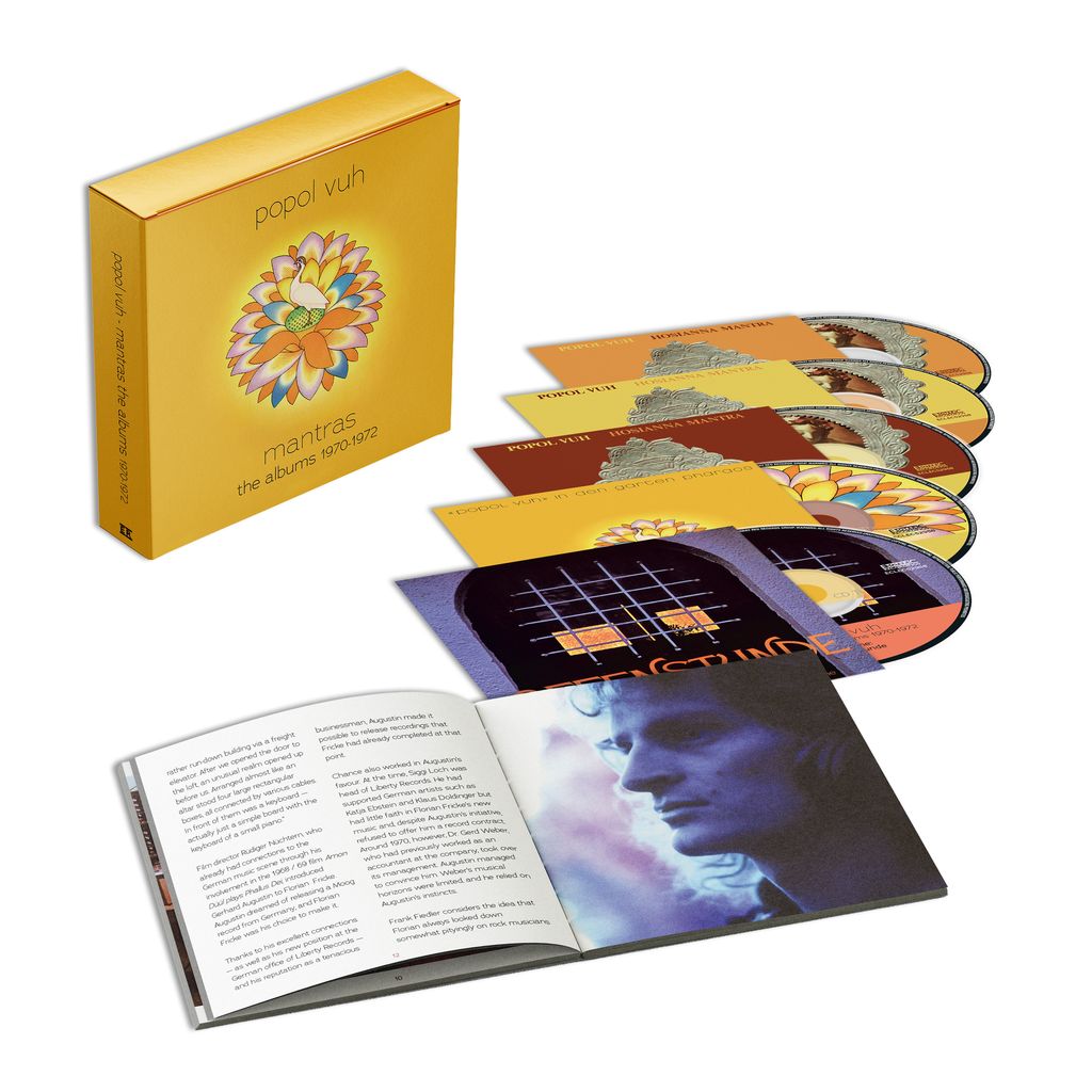 POPOL VUH - MANTRAS THE ALBUMS 1970-1972: 4CD+BR - CD