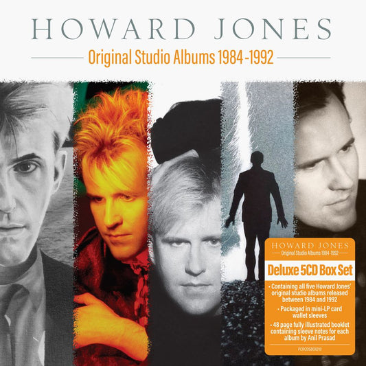 JONES, HOWARD - ORIGINAL STUDIO ALBUMS 1984-1992: 5CD - CD