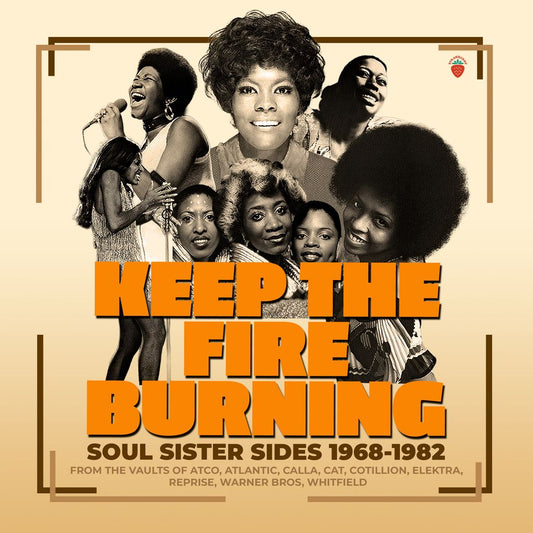 VARIOUS - KEEP THE FIRE BURNING SOUL SISTER SIDES - CD
