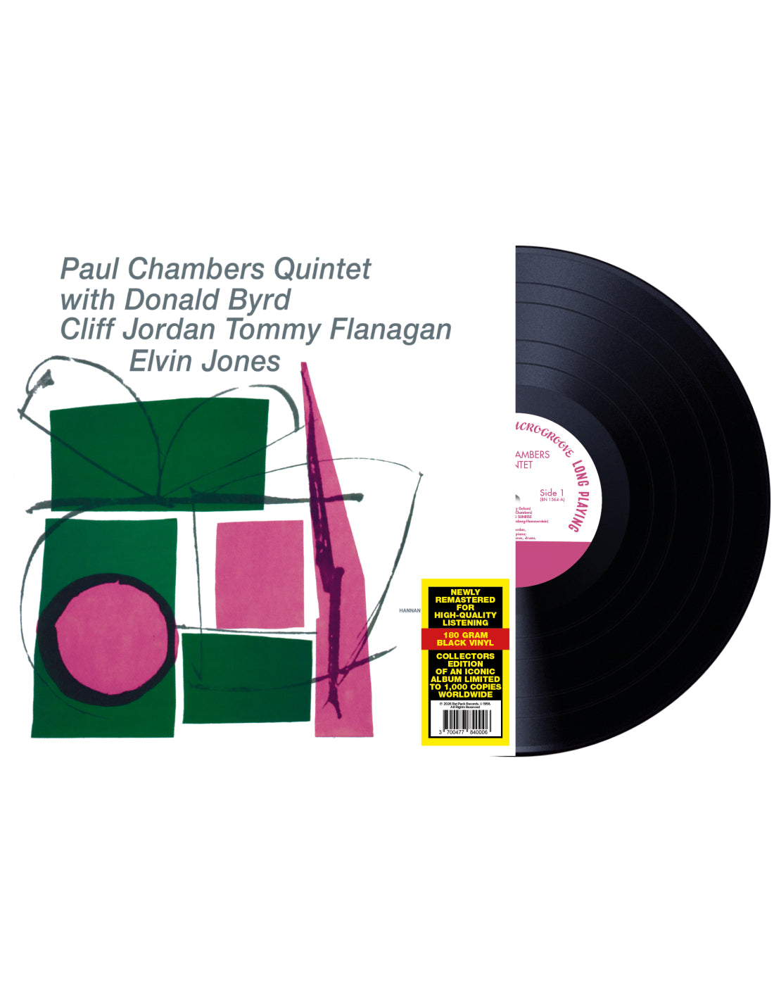 CHAMBERS, PAUL - QUINTET : 180 GRAM VINYL - LP