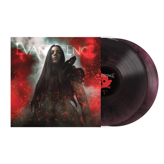 EVANESCENCE - SANCTUARY: 2LP PURPLE/ BLACK MARBLE - LP