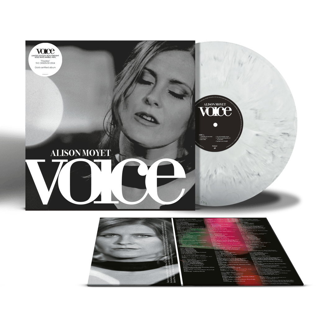 MOYET, ALISON - VOICE: SOLID WHITE MARBLE VINYL - LP