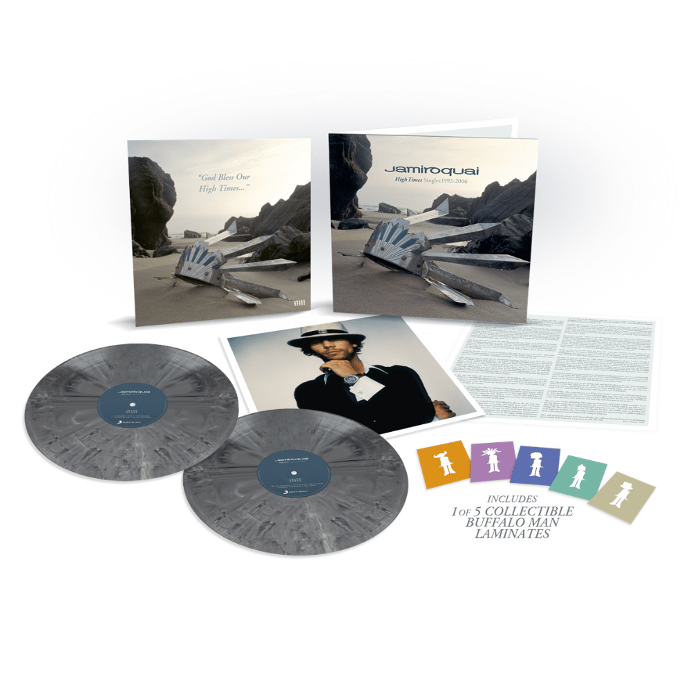 JAMIROQUAI - HIGH TIMES SINGLES 1992-2006: 2LP MARBLE - LP
