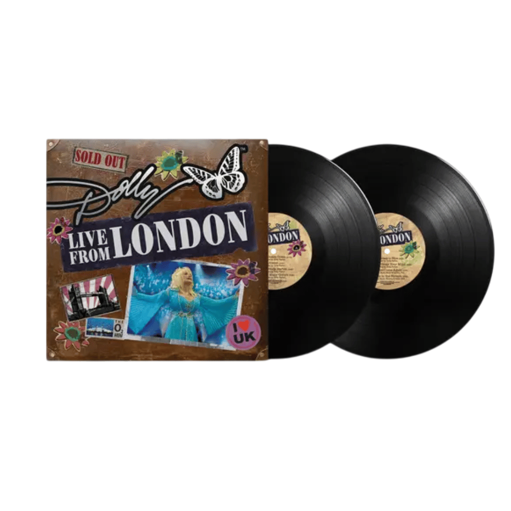 PARTON, DOLLY - LIVE FROM LONDON : BLACK 2LP SET - LP