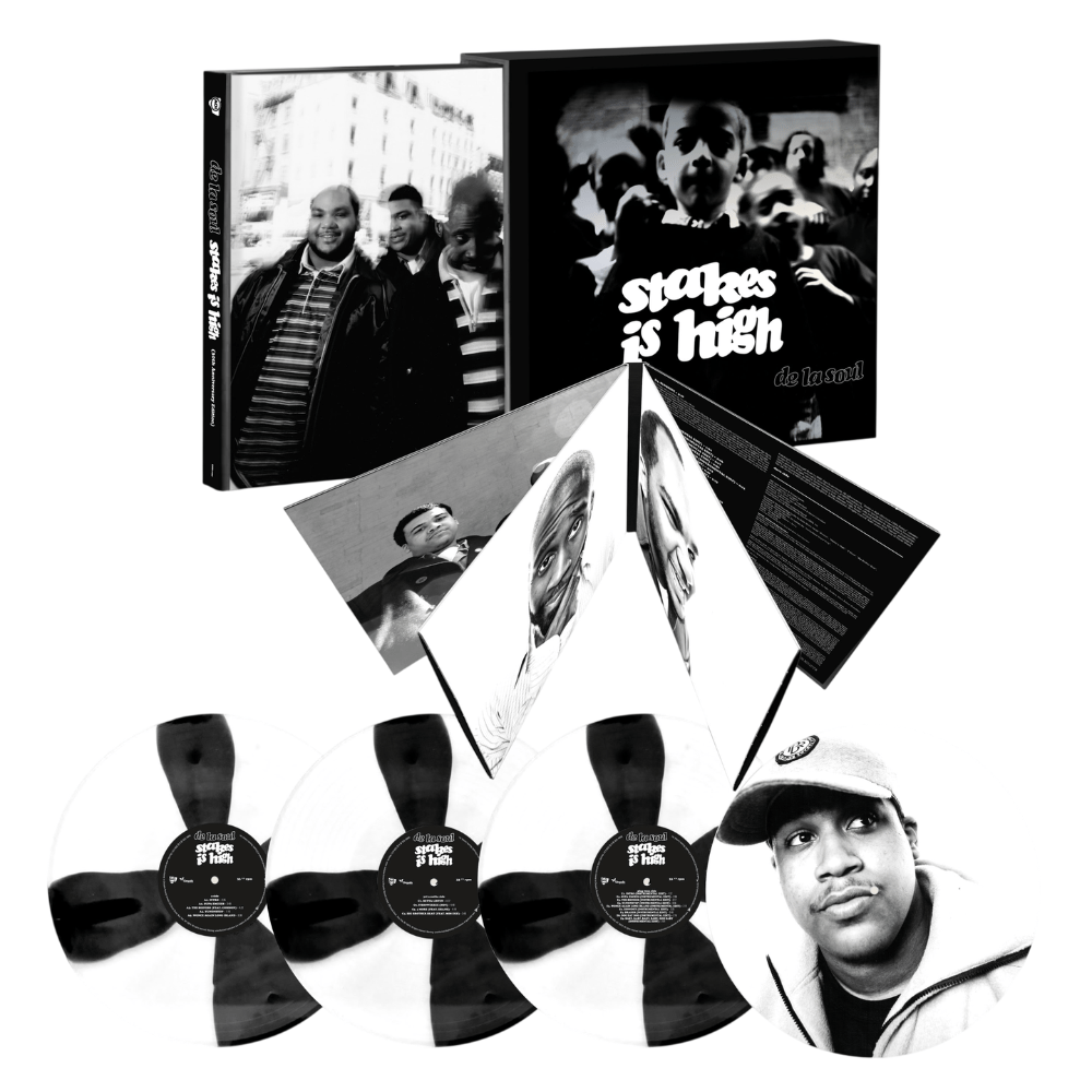 DE LA SOUL - STAKES IS HIGH: 30TH ANNIVERSARY (4LP) - LP