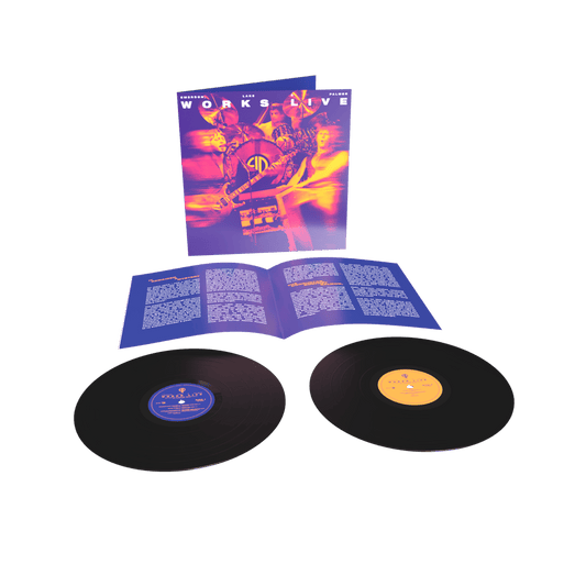EMERSON, LAKE & PALMER - WORKS LIVE, CANADA 1977: 2LP SET - LP